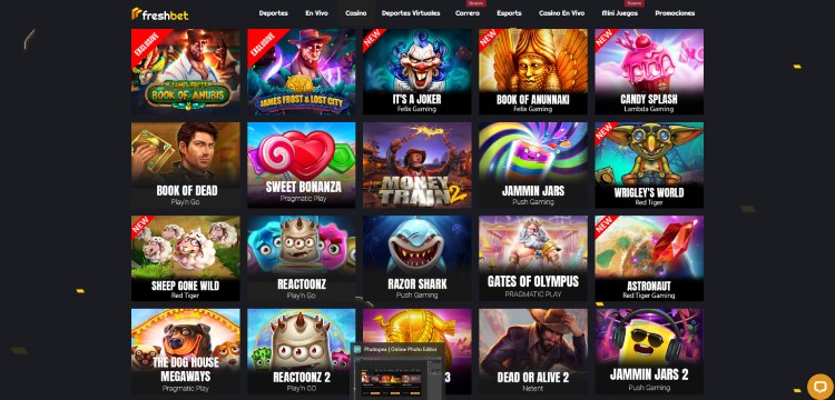 Juegos de casino Freshbet